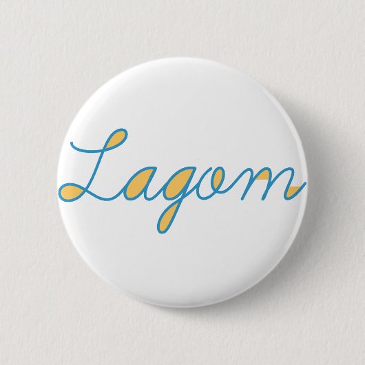 Lagom 缶バッジ (正面)