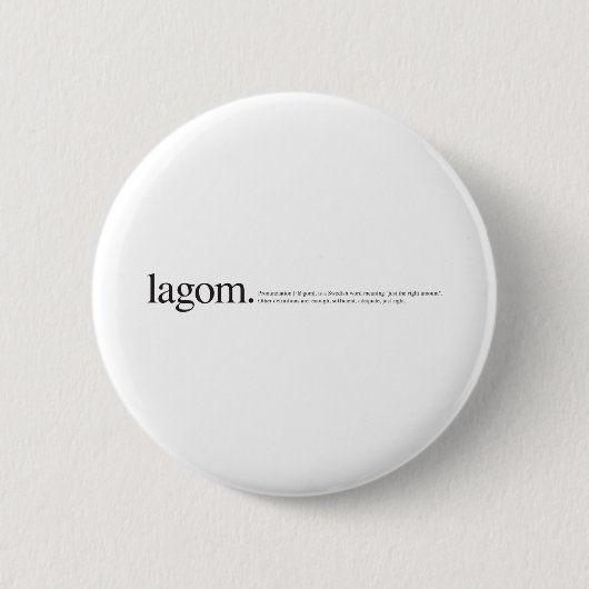 LagomWikiボタン 缶バッジ (正面)