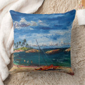 Lagoon 1, Aloha Morning Hawaii pillow クッション (ブランケット)
