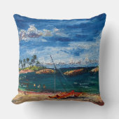 Lagoon 1, Aloha Morning Hawaii pillow クッション (正面)
