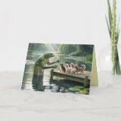 Lagoon Creature Walkin' the Dog Card シーズンカード (裏面)