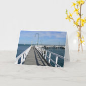 Lagoon Pier カード (黄色い花)