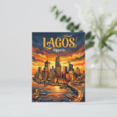 Lagos Island Nigeria ポストカード (スタンド正面)