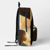 LAGOS - NIGERIA プリントバックパック (左)