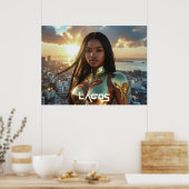 LAGOS - NIGERIA - SUPERHERO ポスター (キッチン)