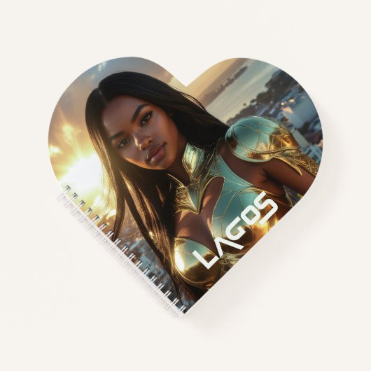 LAGOS - SUPERHERO ノートブック (正面)