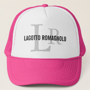 Lagotto Romagnoloの品種モノグラム キャップ