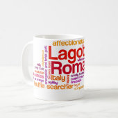 Lagotto Romagnolo コーヒーマグカップ (正面左)