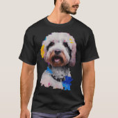 Lagotto Romagnolo Dog   Pop   Tシャツ (正面)