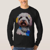 Lagotto Romagnolo Dog   Pop   Tシャツ (正面)