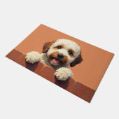 Lagotto Romagnolo Doormat Art ドアマット (アングル)