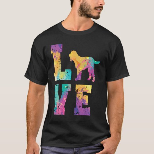 Lagotto romagnolo Love Tシャツ (正面)