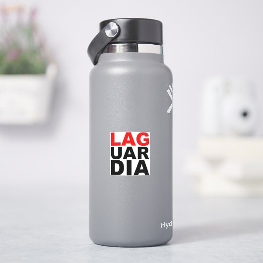 LaGuardiaハイスクールステッカー – SQUARE 2x2 シール (HydroFlask)