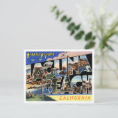 Lagunaビーチ, California Travel ポストカード (スタンド正面)