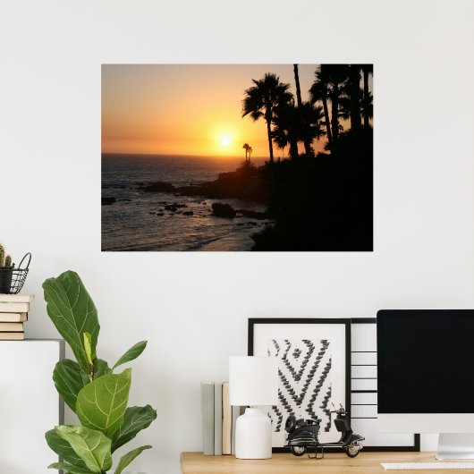 Laguna Beach ポスター (ホームオフィス)