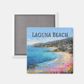 Laguna Beach, CA マグネット (正面/裏面)