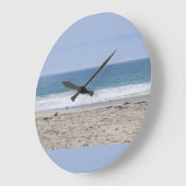 Laguna Beach California ラージ壁時計 (傾斜)