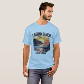 LAGUNA BEACH CALIFORNIA Tシャツ (正面フル)