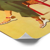 Laguna Beach Vintage Poster ポスター (角)