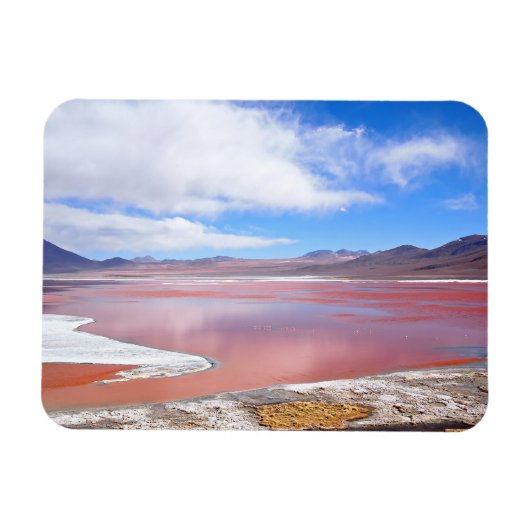 Laguna Colorada – ボリビア磁石長方形 マグネット (横)