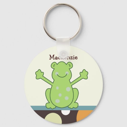 LAGUNA FROG FAVORITESまたはNameタグKEYCHAIN キーホルダー (正面)