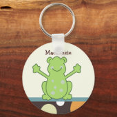 LAGUNA FROG FAVORITESまたはNameタグKEYCHAIN キーホルダー (正面)