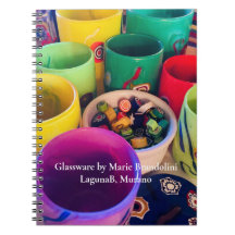 LagunaBの小さなグラスのレインボー・コレクション、