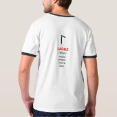 LAGUZ ノルディックルーン (水、流れ、直観) | エルダー Tシャツ (裏面)