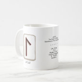 Laguz ルーンストーン 11 oz. マグ (正面左)