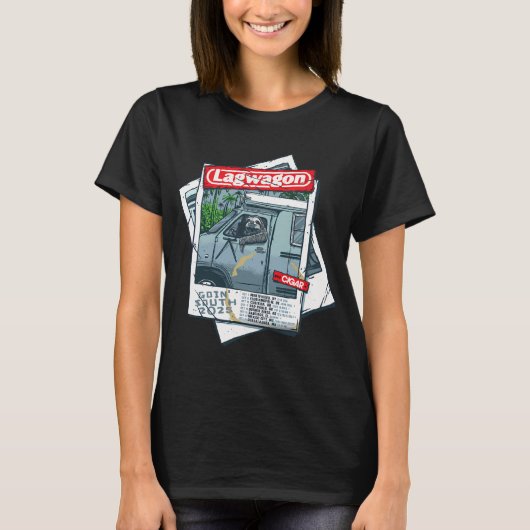 Lagwagon Goin’ South 2025 – 公式パンクツアー Tシャツ (正面)