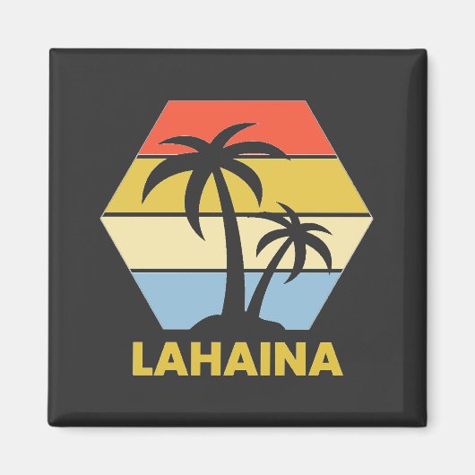 LAHAINA Tシャツ マグネット (正面)