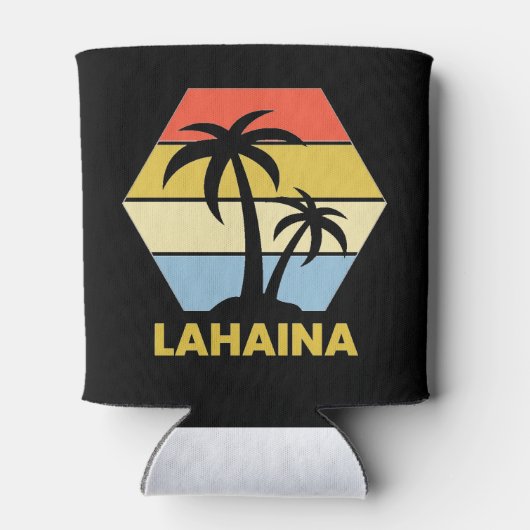LAHAINA Tシャツ 缶クーラー (裏面)