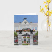 L'AigleのNoirホテル: フォンテンブローフランス カード (黄色い花)