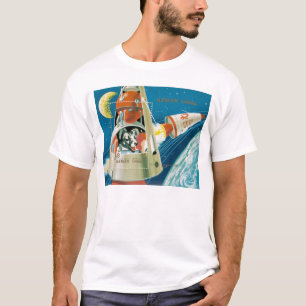 Laikaの宇宙犬 Tシャツ