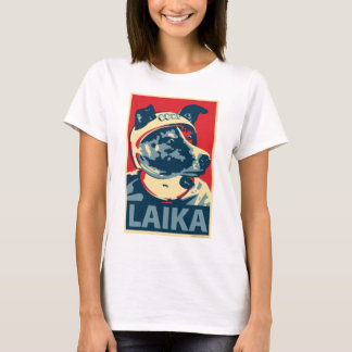 Laika宇宙犬- Laika: OHPの女性上 Tシャツ
