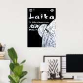 Laika comic cover ポスター (ホームオフィス)