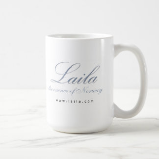Lailaのロゴのマグ コーヒーマグカップ