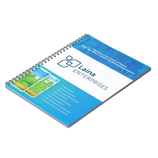 Laina Enterprises Notebook ノートブック (左側)