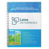 Laina Enterprises Notebook ノートブック (正面)