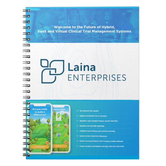 Laina Enterprises Notebook ノートブック (正面)