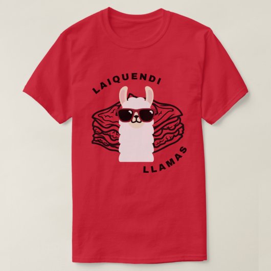 LaiquendiハウスTシャツ(オプションのカスタマイズ付き) Tシャツ (デザイン正面)