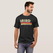 LAIRD姓レトロおもしろいヴィンテージ80S 90S誕生日 Tシャツ (正面フル)