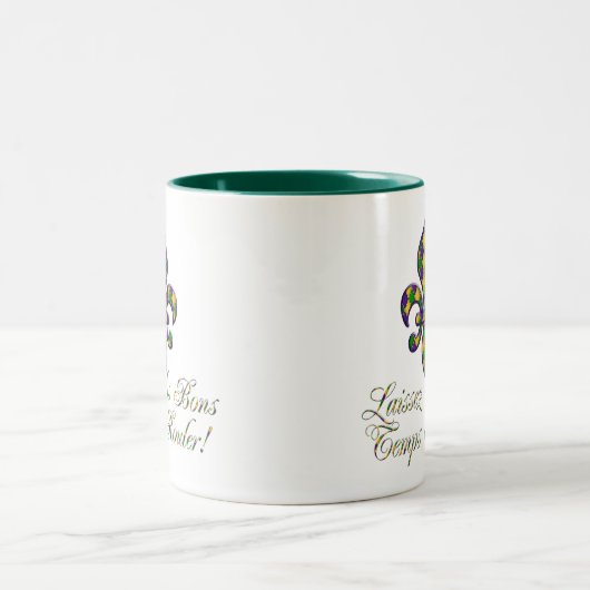 Laissezのlesの糖菓の臨時雇用者のRoulerの謝肉祭のフルーアd1 ツートーンマグカップ (中央)