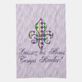 Laissezのlesの糖菓の臨時雇用者のRoulerの謝肉祭のフルーアd2 キッチンタオル (縦)