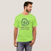 Laissezのlesの糖菓の臨時雇用者のroulez! Tシャツ (正面フル)