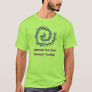 Laissezのlesの糖菓の臨時雇用者のroulez! Tシャツ