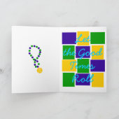 Laissezのlesの糖菓の臨時雇用者Rouler カード (内部)