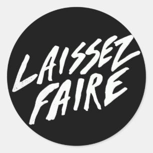LAISSEZ FAIRE ラウンドシール