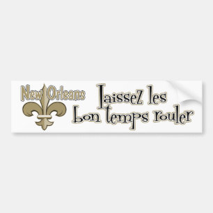 Laissez le bonの臨時雇用者のrouler バンパーステッカー