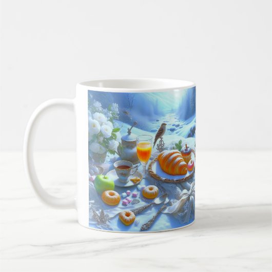 Laissez-vous charmer par l'air du matin -  コーヒーマグカップ (左)